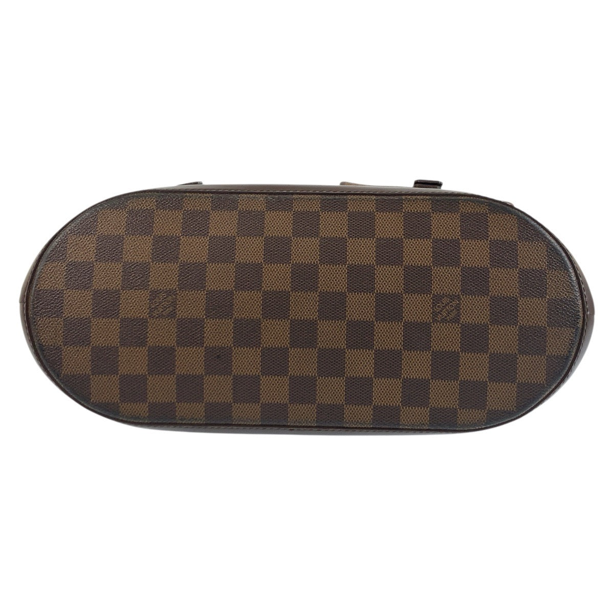 LOUIS VUITTON Tote Bag N51120 PVC, Leather Brown Gold Metal Tote Bag handbag Damier Manosque GM Women Used Authentic