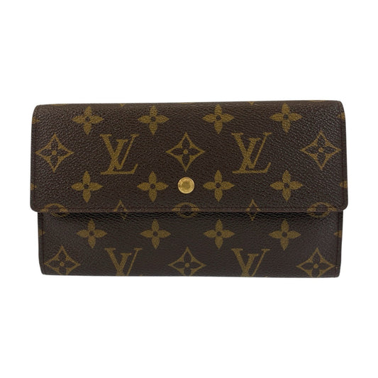 LOUIS VUITTON Monogram Porte Tresor International Long Wallet