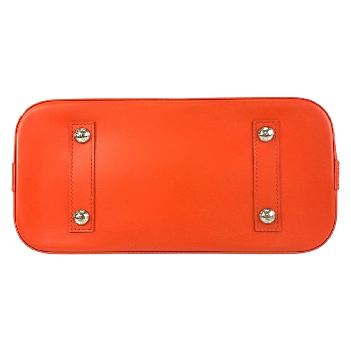 LOUIS VUITTON Handbag M40623 leather Pimon Orange Silver Metal Epi Alma PM