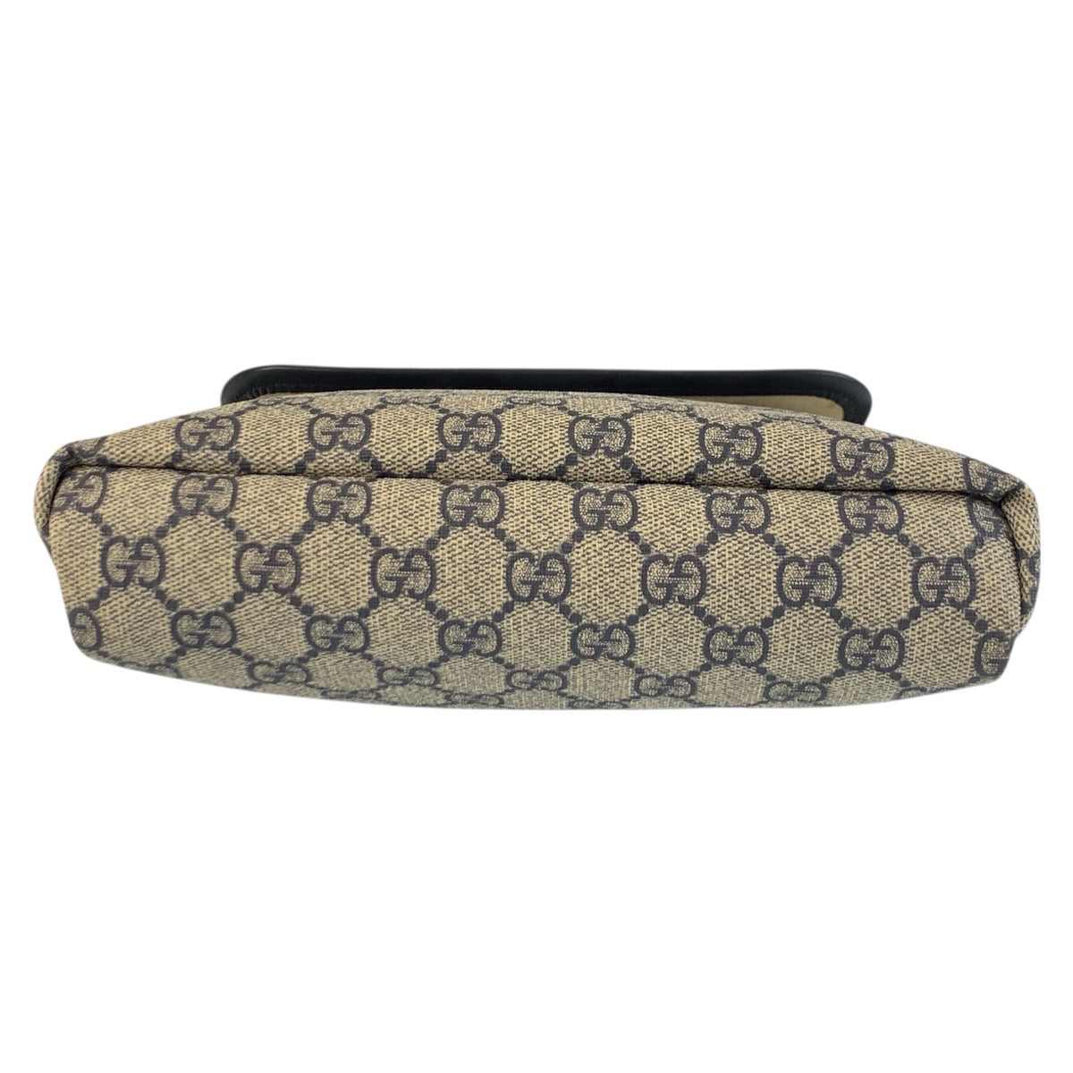GUCCI Shoulder Bag 223666 GG Supreme Canvas gray
