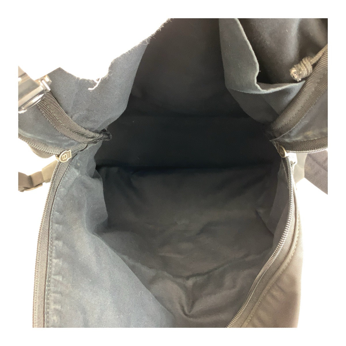 BALENCIAGA Backpack 503221 Nylon black Explorer logo