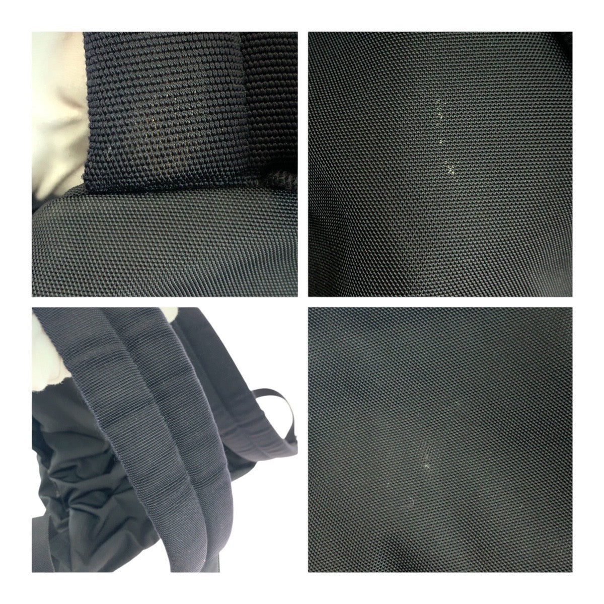 BALENCIAGA Backpack 503221 Nylon black Explorer logo