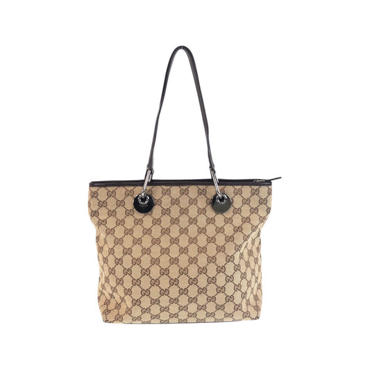 GUCCI Tote Bag 139552 GG canvas beige