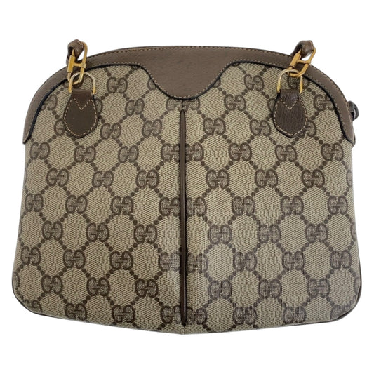 GUCCI Shoulder Bag 904 02 047 GG Supreme Canvas Beige multicolor Old Gucci Shelly Line