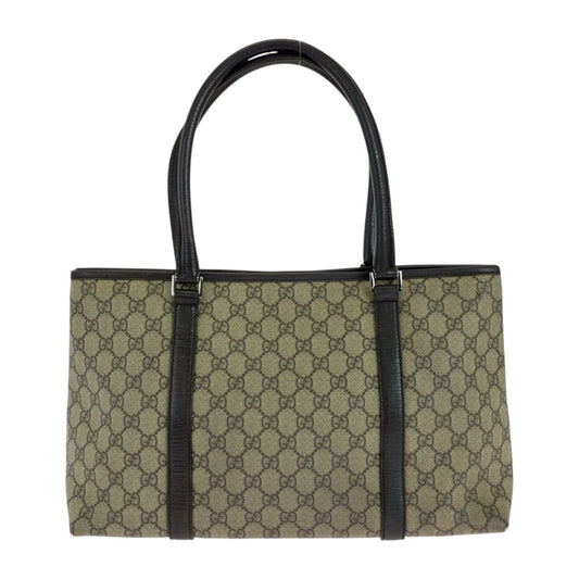 GUCCI Tote Bag 114595 GG Supreme Canvas beige