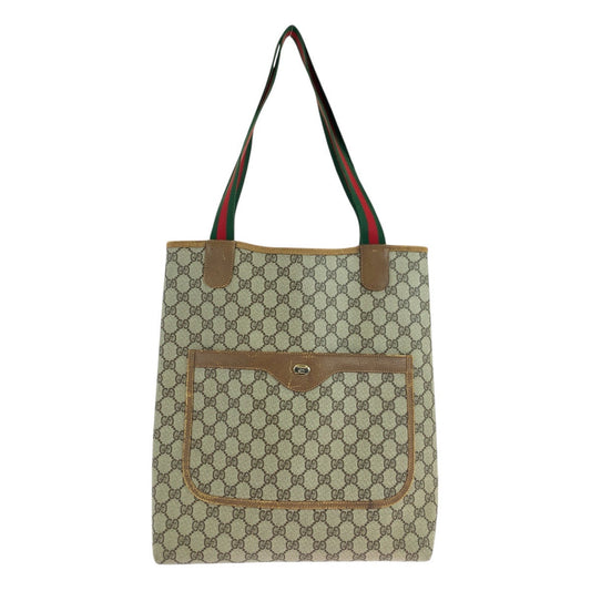 GUCCI Tote Bag 39.02.003 GG Supreme Canvas beige Sherry line