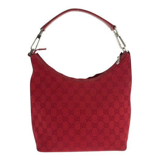 GUCCI Shoulder Bag 000 0602 GG canvas Red