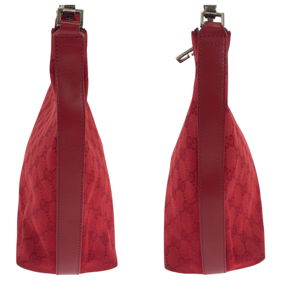 GUCCI Shoulder Bag 000 0602 GG canvas Red