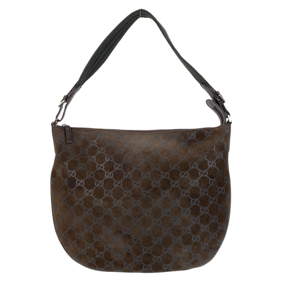 GUCCI Shoulder Bag 001 1206 GG canvas Brown