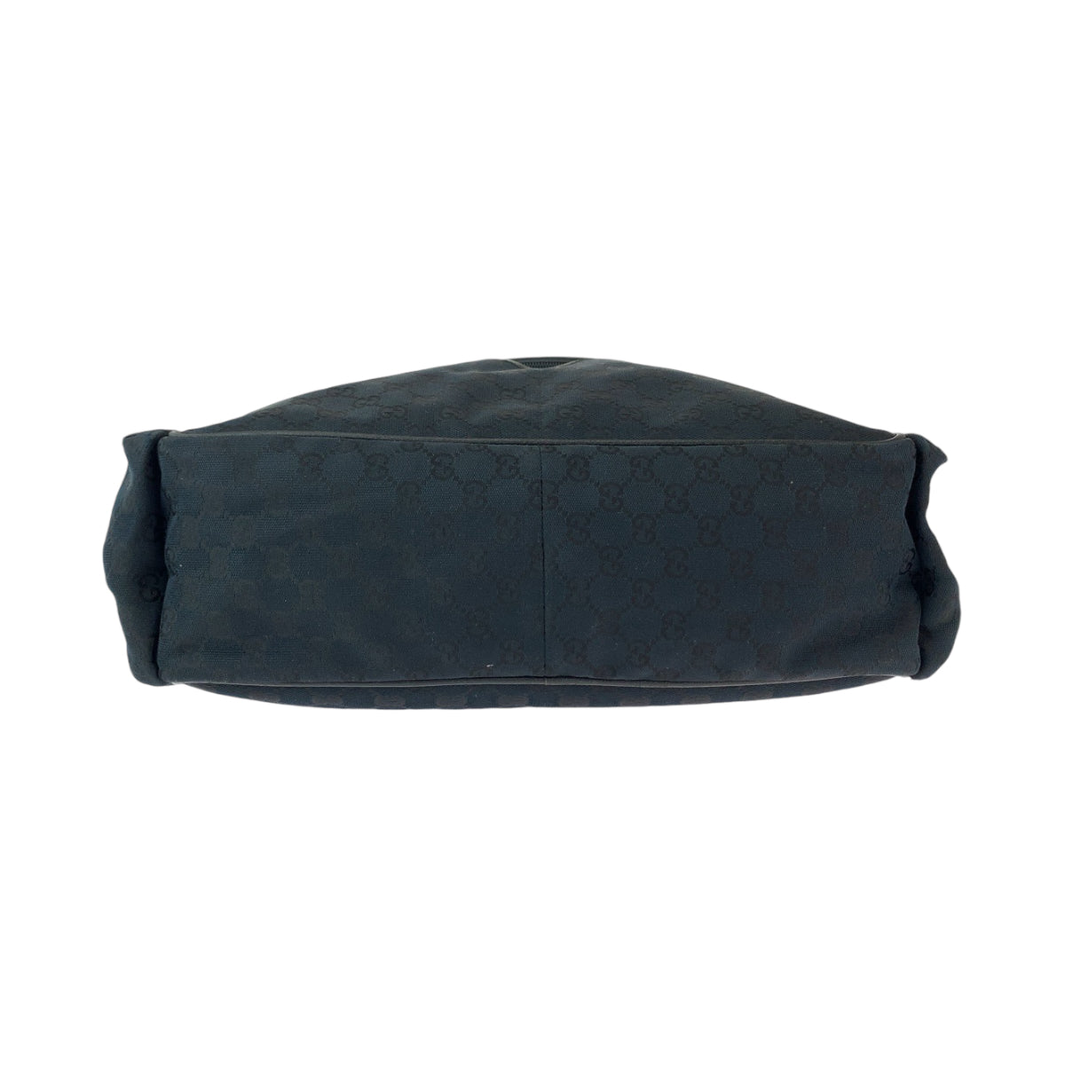 GUCCI Shoulder Bag 123326 GG canvas Black SilverMetal
