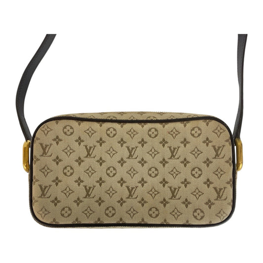 LOUIS VUITTON Shoulder Bag M92218 canvas Beige Brown Gold Metal Monogram mini Juliet