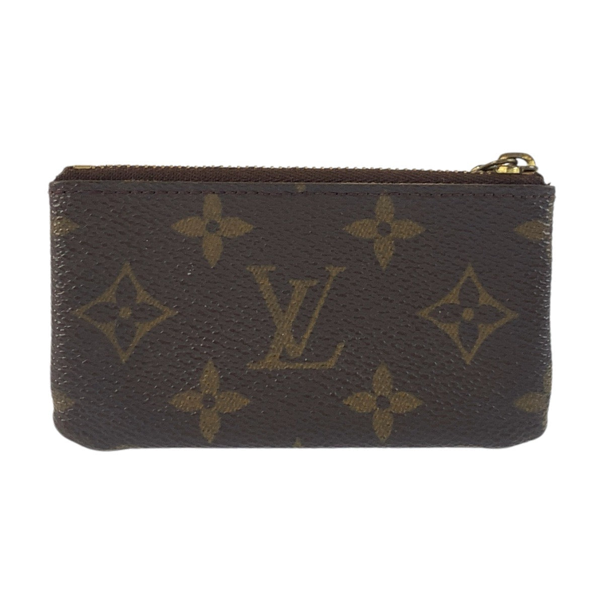 LOUIS VUITTON Coin case M62650 PVC Brown Monogram Pochette cree