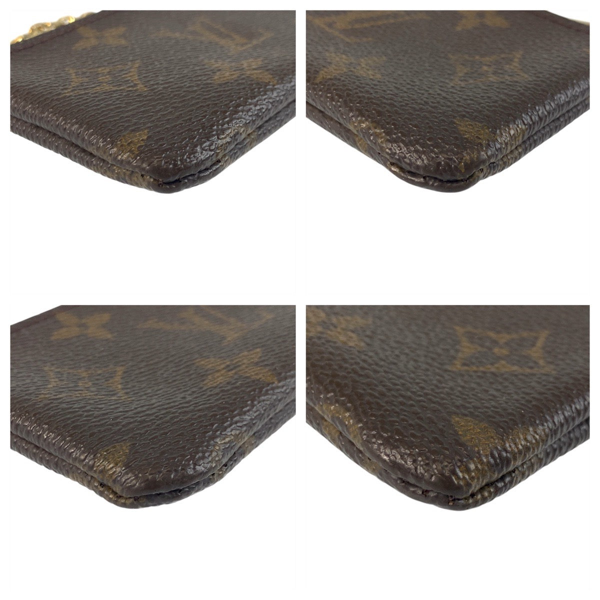 LOUIS VUITTON Coin case M62650 PVC Brown Monogram Pochette cree