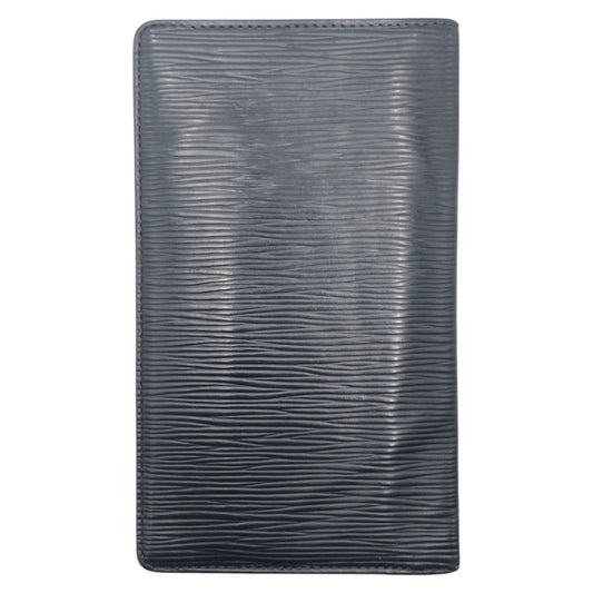 LOUIS VUITTON Long Wallet Purse M63212 Epi Leather Black black Epi Porte Cartes Credit