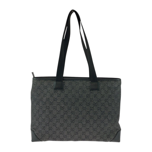 GUCCI Handbag 34339 GG canvas Black SilverMetal