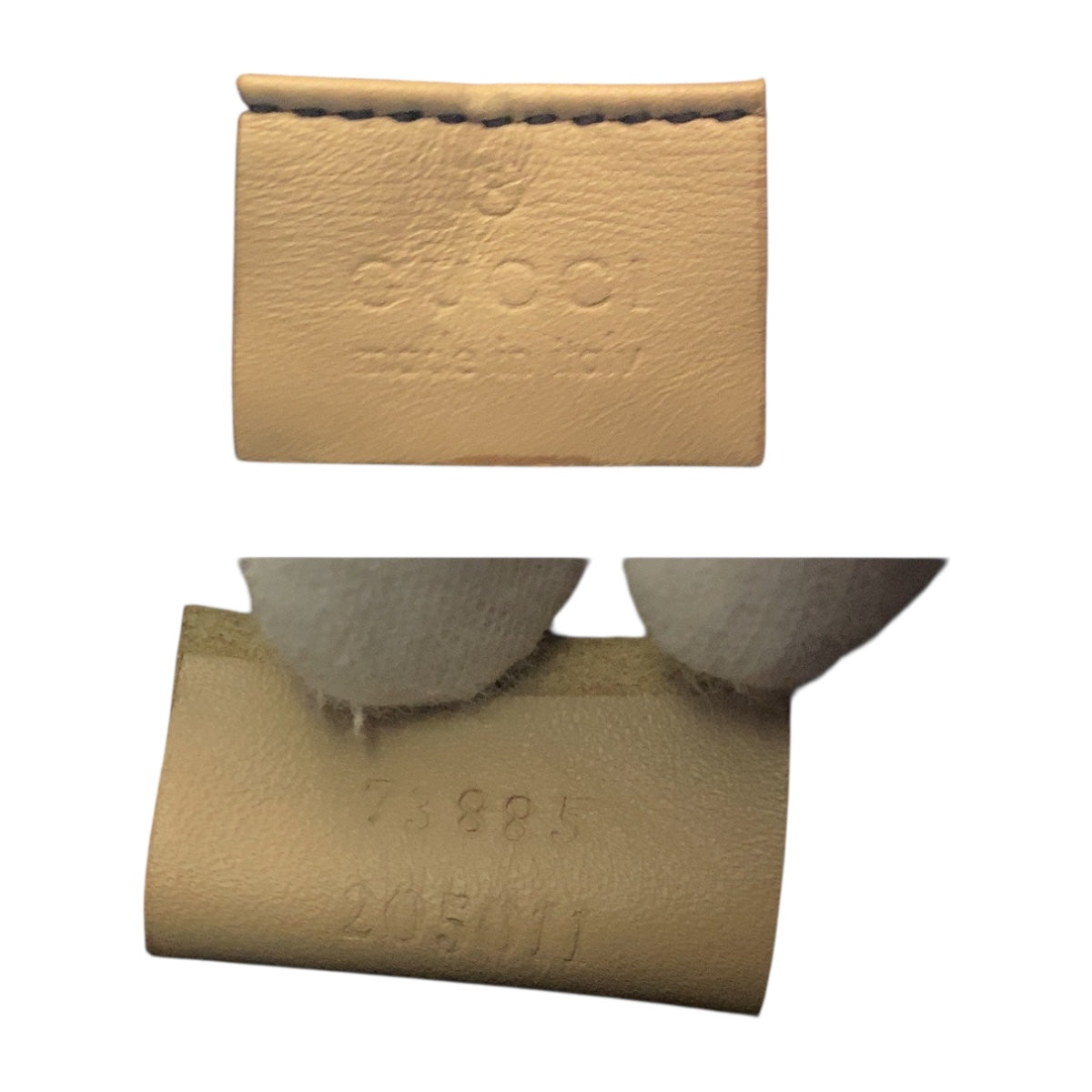 GUCCI Shoulder Bag 73885 GG canvas Beige SilverMetal