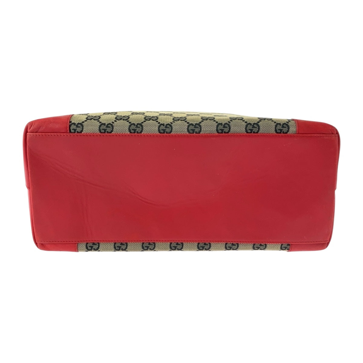 GUCCI Tote Bag 002 1121 GG canvas Red beige
