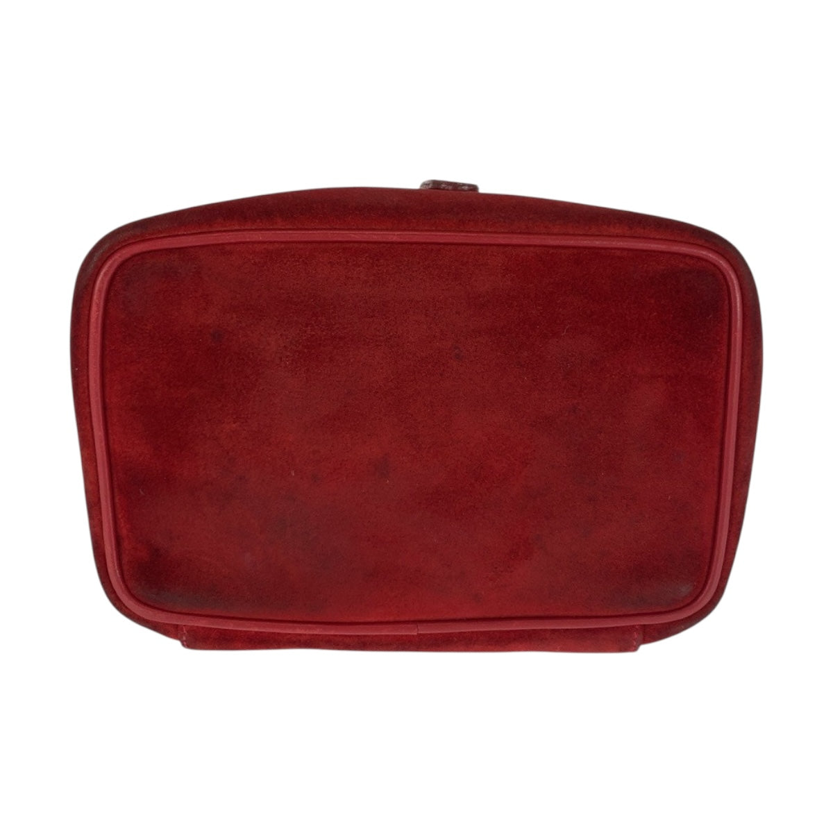 GUCCI Handbag 032 1705 0141 Suede Red Gold Metal Horsebit