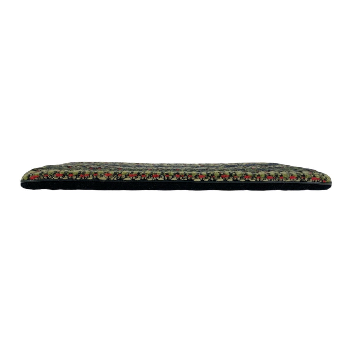 CHANEL Clutch bag tweed multicolor COCO Mark