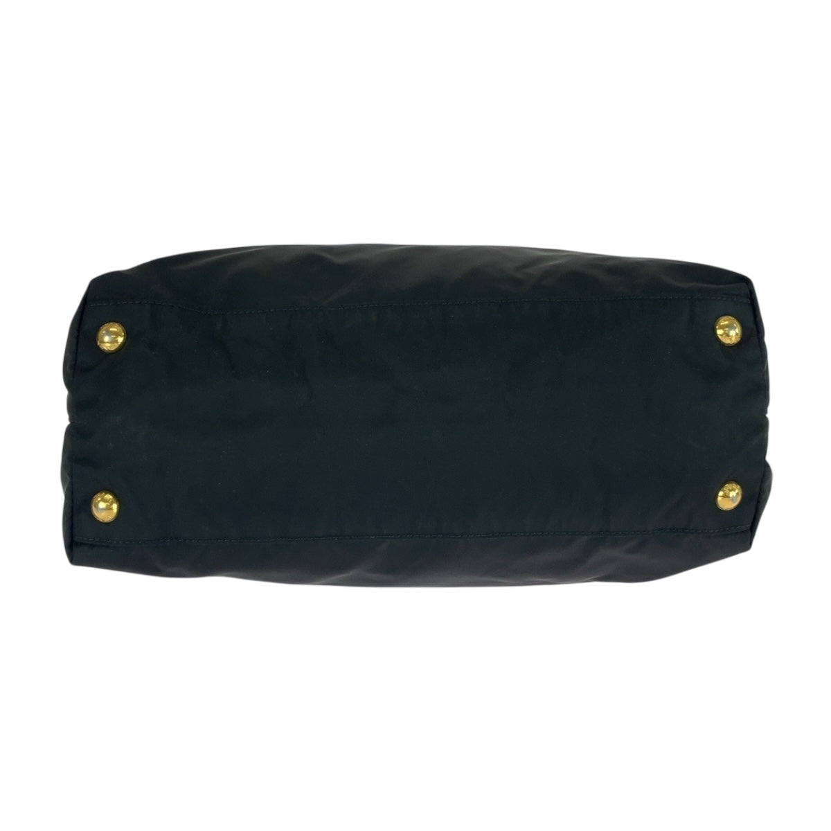 PRADA Tote Bag Nylon black Test Triangle With logo