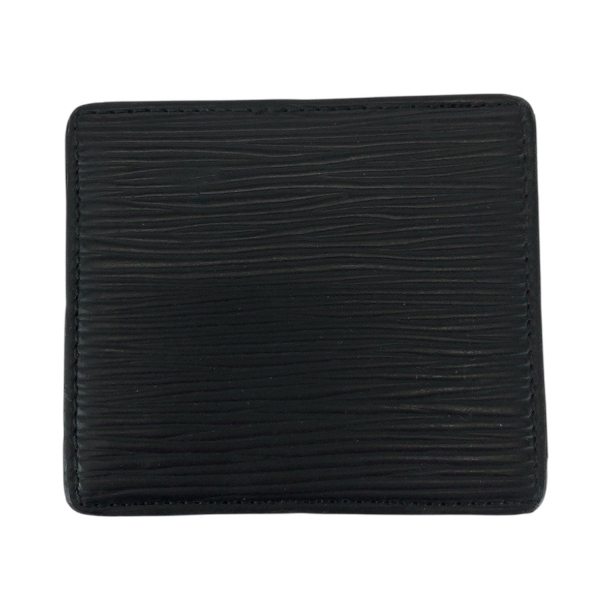 LOUIS VUITTON Coin case M63692 Epi Leather black Epi Porto Monet Bowat