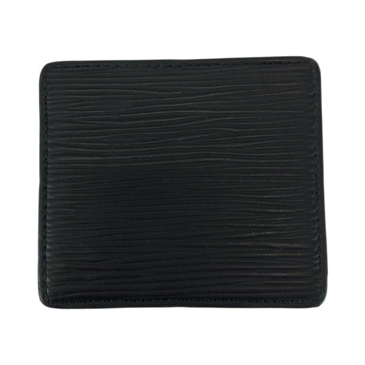 LOUIS VUITTON Coin case M63692 Epi Leather black Epi Porto Monet Bowat