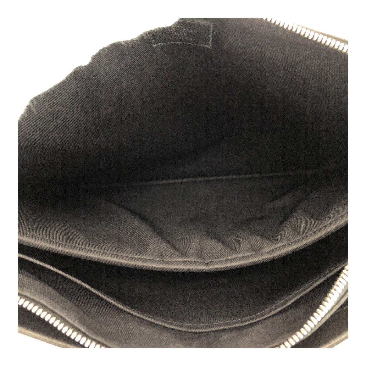 LOUIS VUITTON Business bag M33416 leather Black SilverMetal Taiga Anton