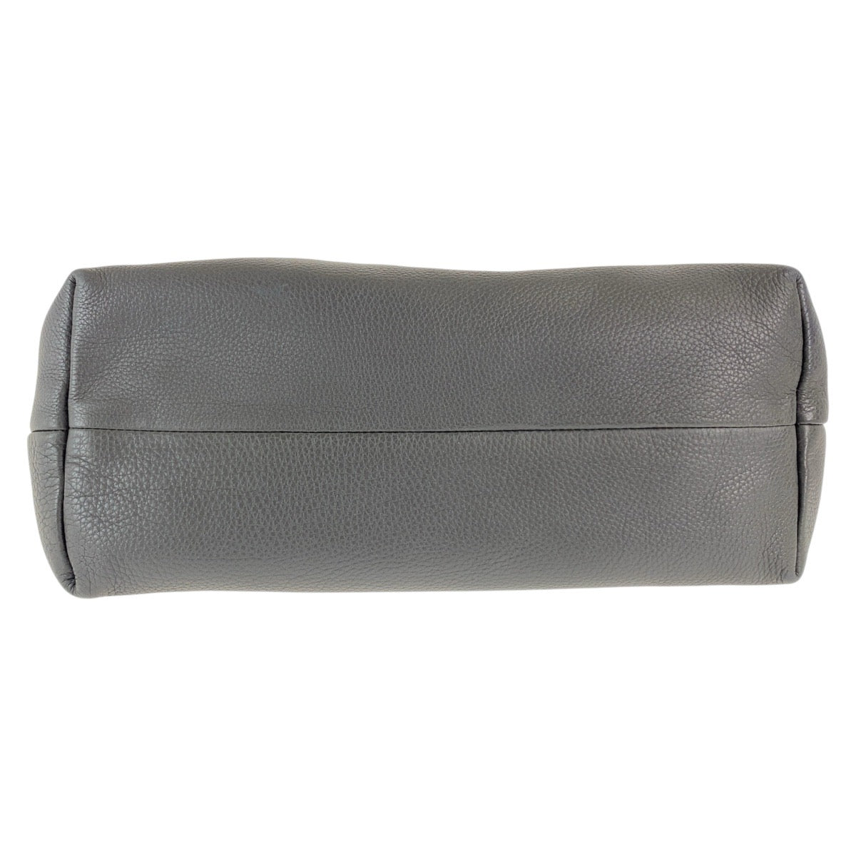 GUCCI Tote Bag 354665 leather Grey SilverMetal Bamboo