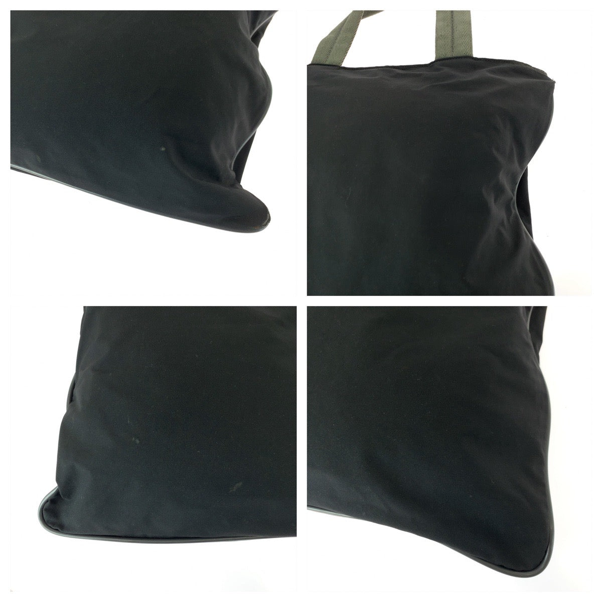 PRADA Tote Bag Nylon Black SilverMetal PRADA Sports