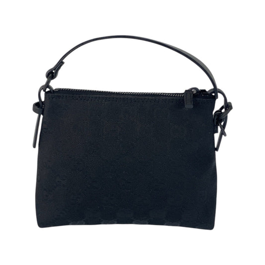 GUCCI Handbag 101634 GG canvas Black black