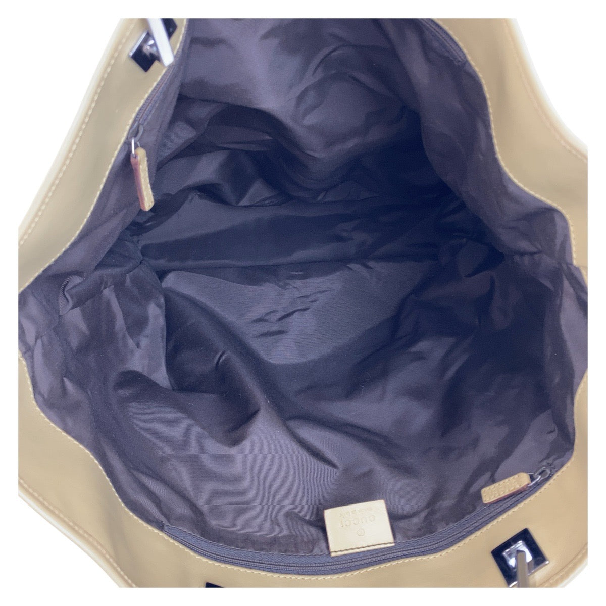 GUCCI Tote Bag 31242 GG canvas Brown yellow Sherry line