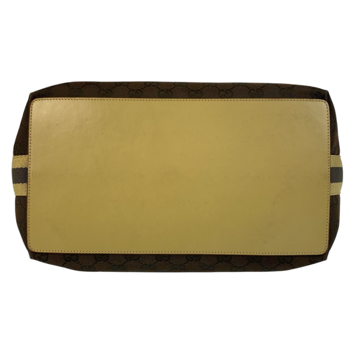 GUCCI Tote Bag 31242 GG canvas Brown yellow Sherry line