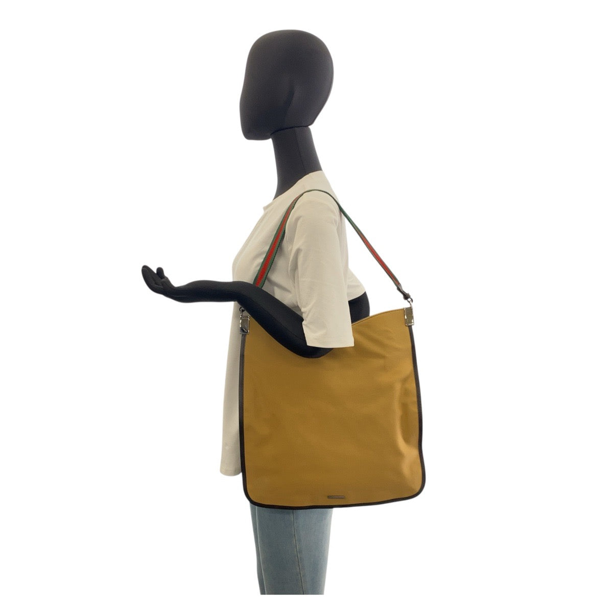 GUCCI Shoulder Bag 001 4306 canvas beige Sherry line