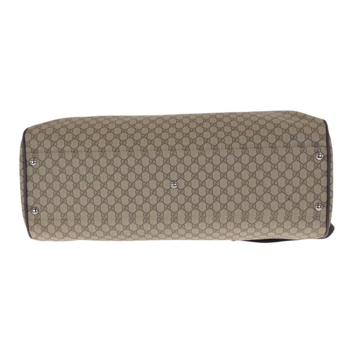 GUCCI Boston Duffel bag 101672 GG Supreme Canvas Brown