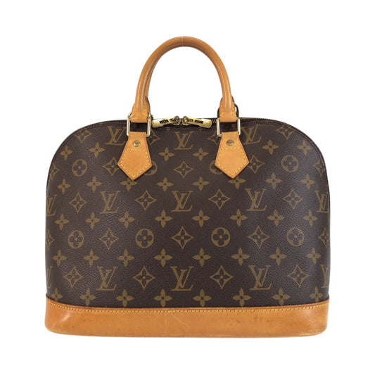 LOUIS VUITTON Handbag M51130 PVC Brown Monogram Alma