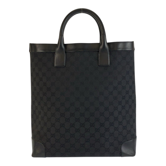 GUCCI Tote Bag 33889 GG canvas black