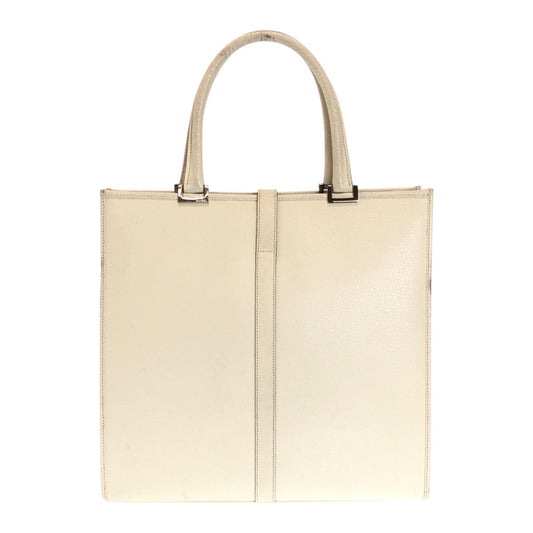 GUCCI Tote Bag 002 1064 leather White Ivory SilverMetal Jackie