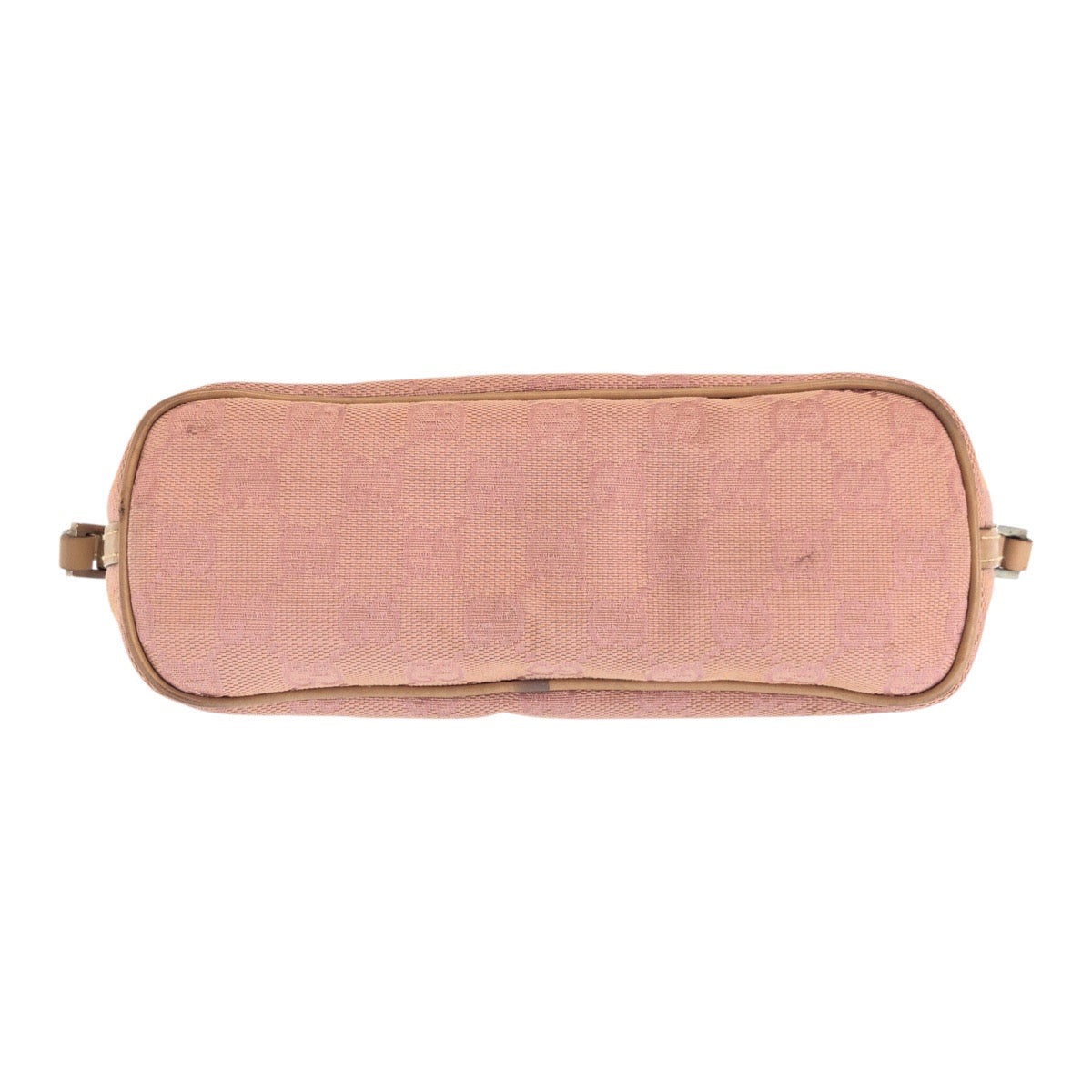 GUCCI Handbag 039 1103 GG canvas Pink Silver