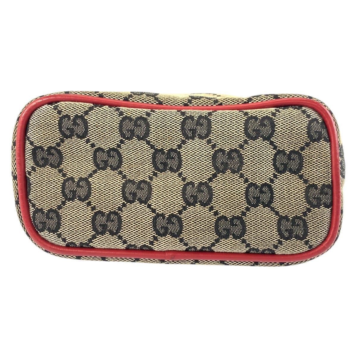 GUCCI Handbag 039 1147 GG canvas Beige red
