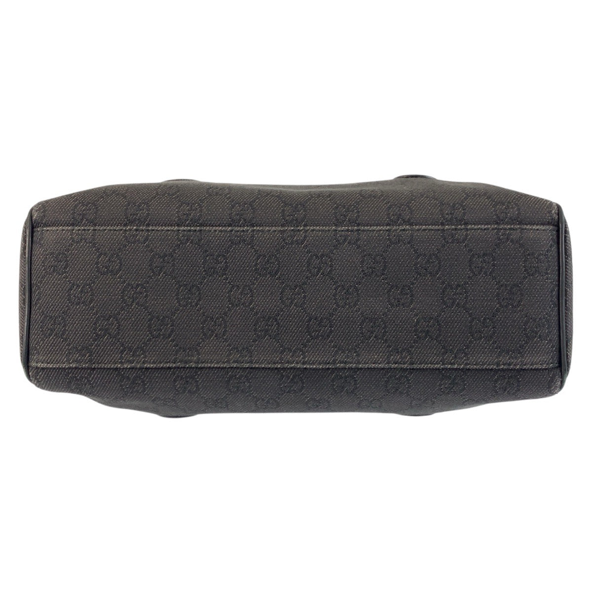 GUCCI Handbag 257289 GG canvas Black SilverMetal