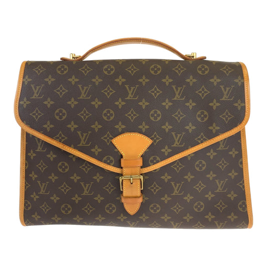 LOUIS VUITTON Business bag M51120 PVC Brown Monogram Beverly MM