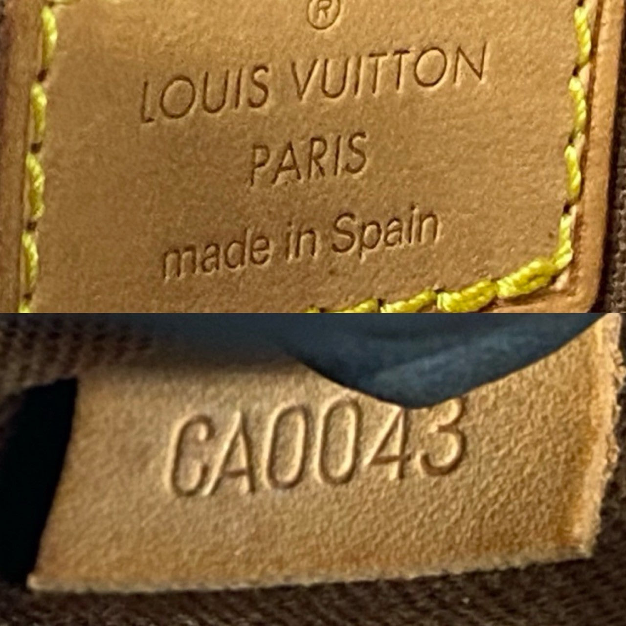 LOUIS VUITTON Sling bag M51870 Leather, PVC Brown Monogram Pochette Gange mens(Unisex) Used Authentic