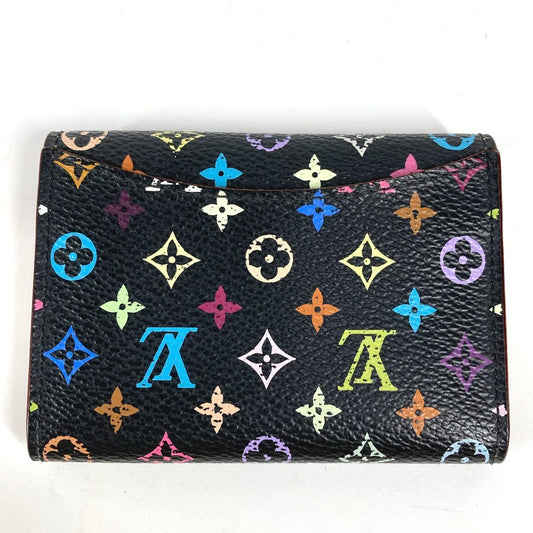 LOUIS VUITTON Coin case M60007 Monogram multicolor canvas Multi Monogram multicolor Portomonet Cozy Women Used Authentic