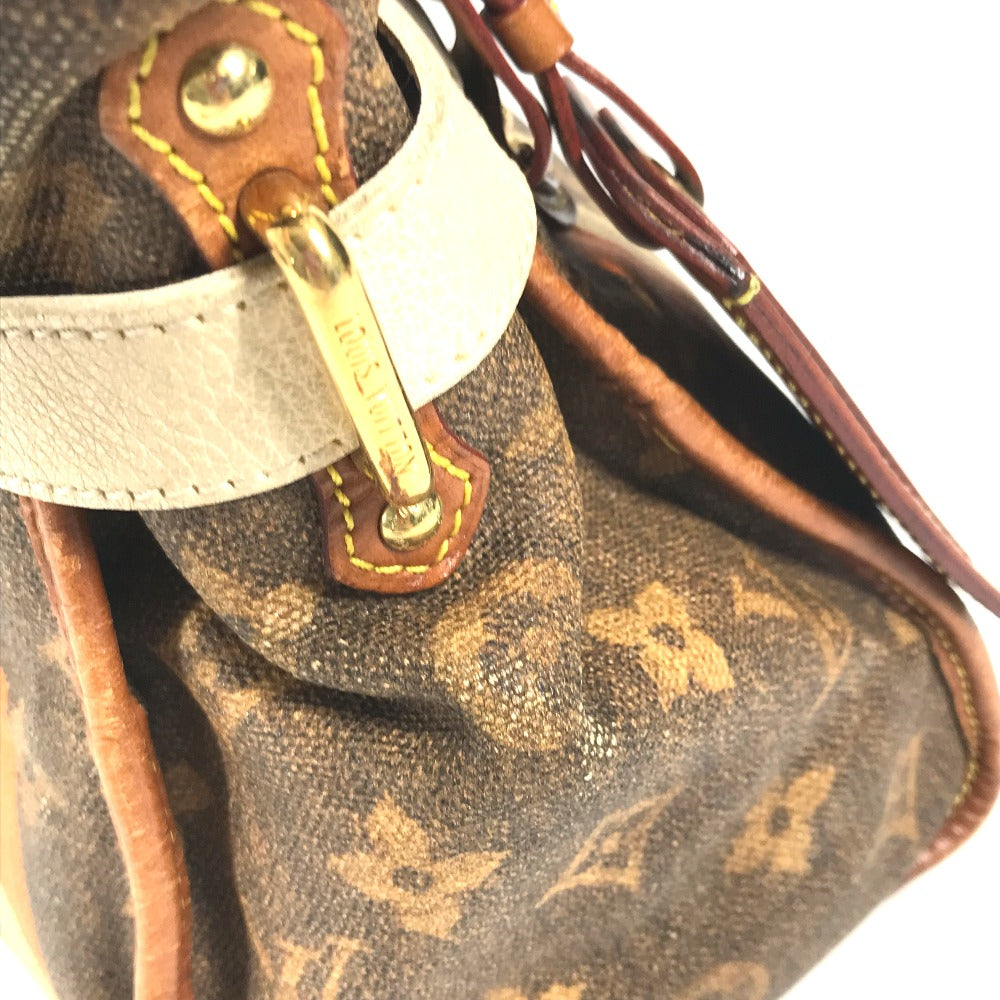 LOUIS VUITTON Shoulder Bag M56386 Coated canvas Brown Monogram tyse Sac Rayure PM unisex(Unisex) Used Authentic
