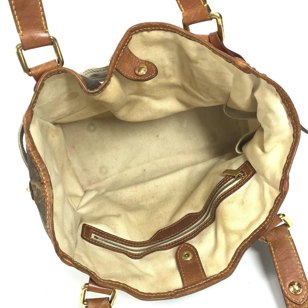 LOUIS VUITTON Shoulder Bag M56386 Coated canvas Brown Monogram tyse Sac Rayure PM unisex(Unisex) Used Authentic
