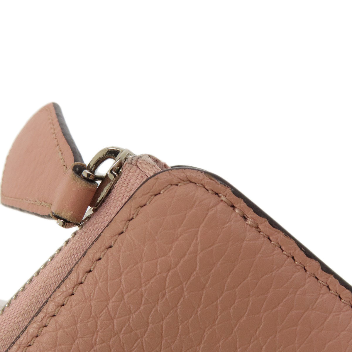 LOUIS VUITTON Long Wallet Purse M63103 Taurillon Clemence pink Portefeuille comet Women Used Authentic