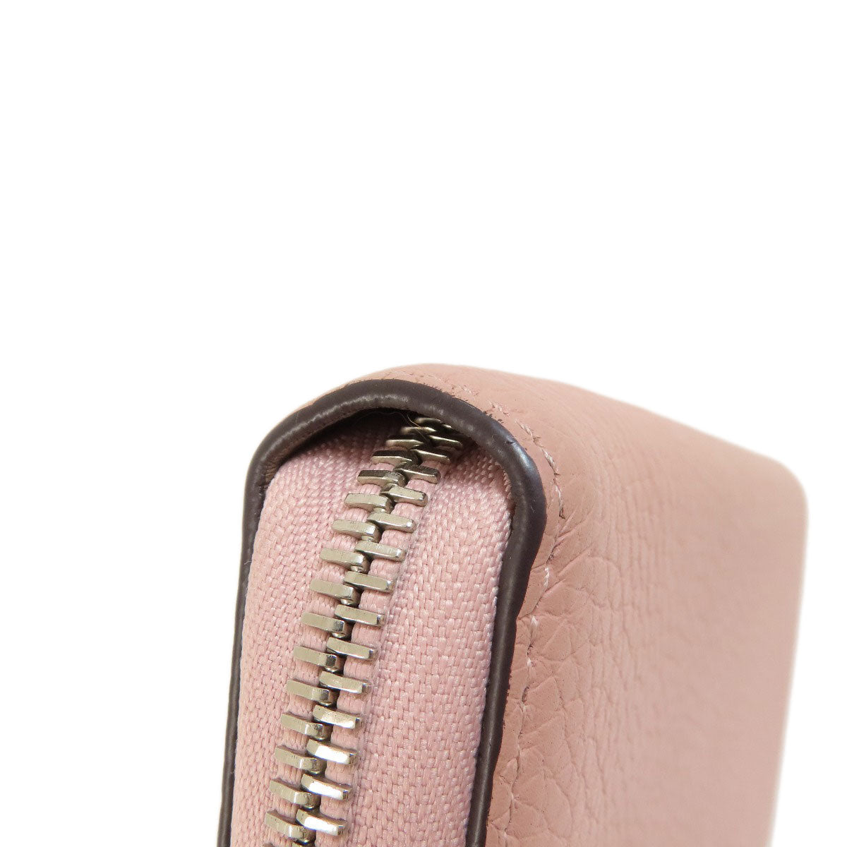 LOUIS VUITTON Long Wallet Purse M63103 Taurillon Clemence pink Portefeuille comet Women Used Authentic