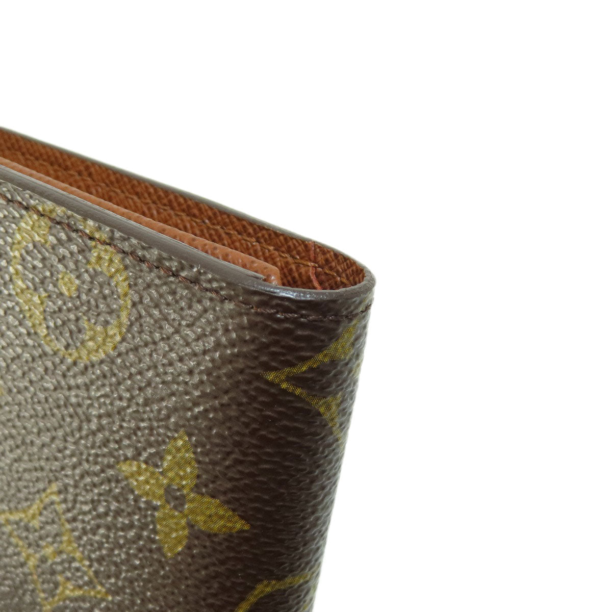 LOUIS VUITTON Bifold Wallet M60026 Monogram canvas Brown Portefeuille Florin Monogram Women Used Authentic