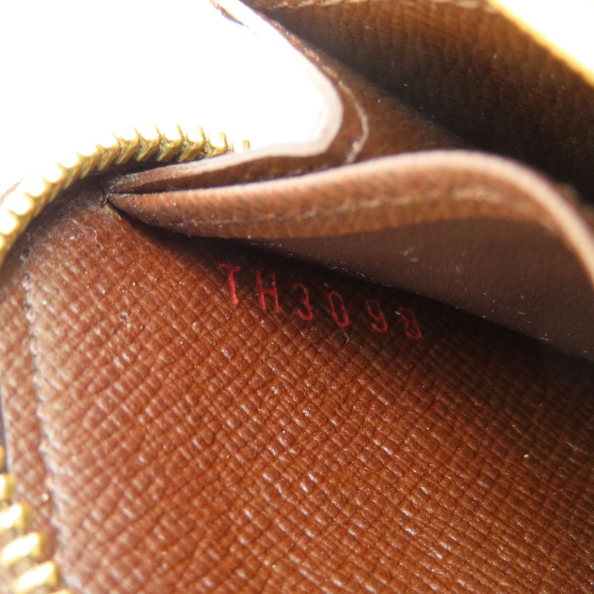 LOUIS VUITTON Coin case N63070 Damier canvas Brown Zippy Coin Purse Damier Ebene Women Used Authentic