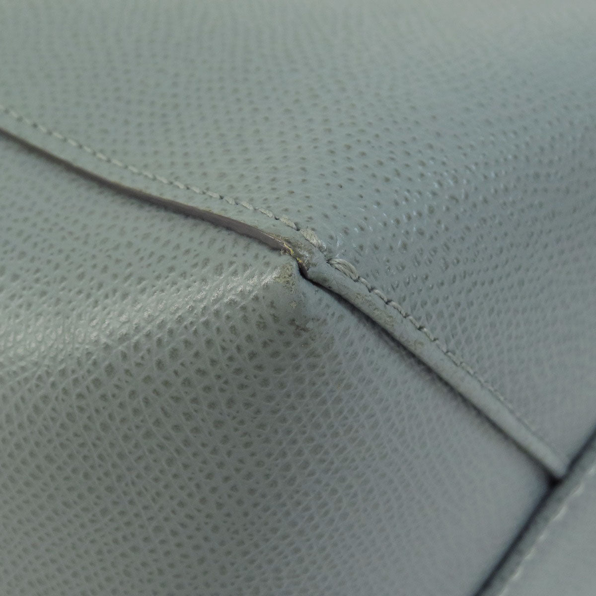 CELINE Handbag leather beige Bar Tikal Kaba Small 2WAY Women Used Authentic